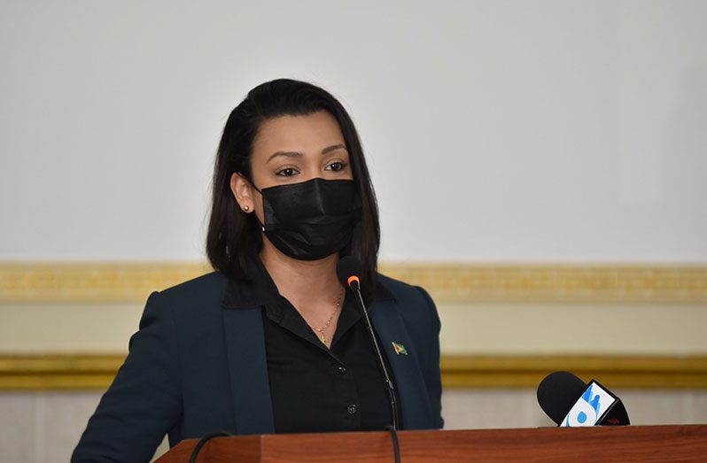 Junior Minister of Housing, Susan Rodrigues