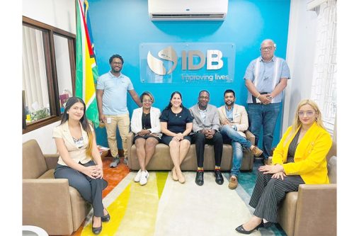 IDB and BritCham representatives at the recent engagement (BritCham photo)