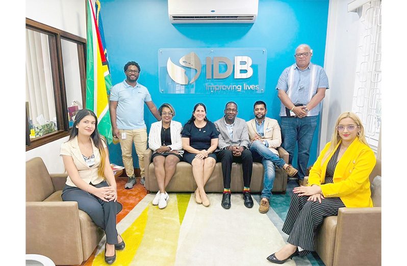 IDB and BritCham representatives at the recent engagement (BritCham photo)