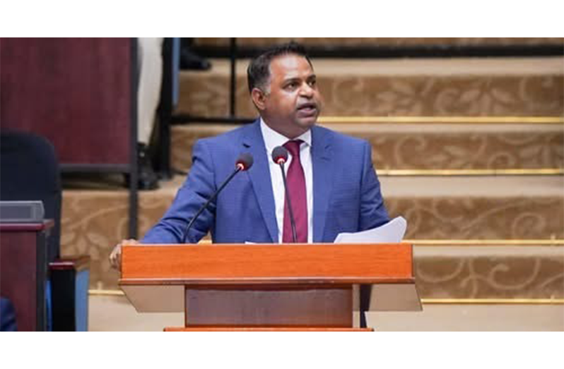 Minister of Public Utilities and Aviation, Deodat Indar (DPI photo)