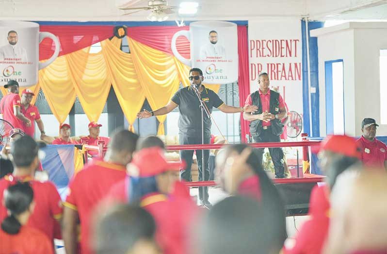 President Dr. Irfaan Ali