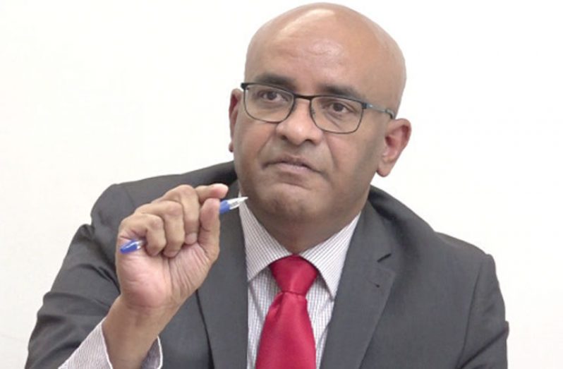 Opposition Leader Bharrat Jagdeo