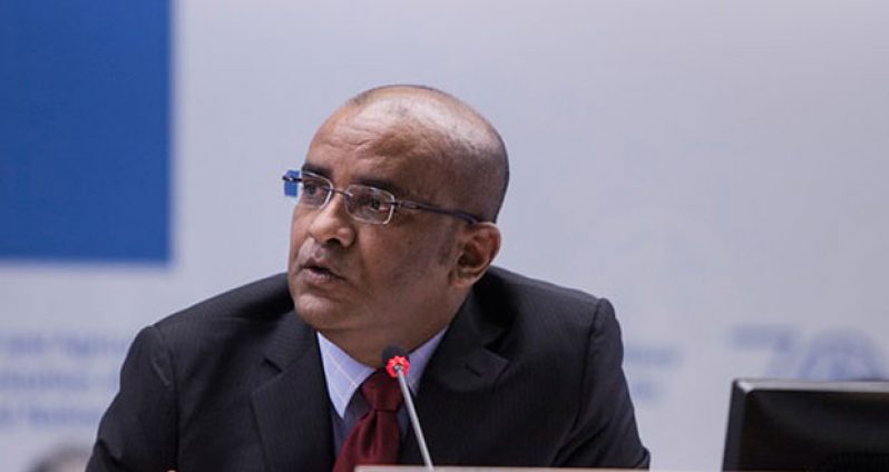 Opposition Leader Bharrat Jagdeo