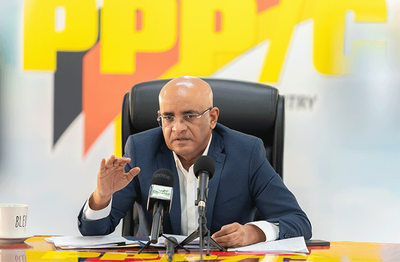 General Secretary of the People’s Progressive Party (PPP), Dr. Bharrat Jagdeo (Delano Williams photo)