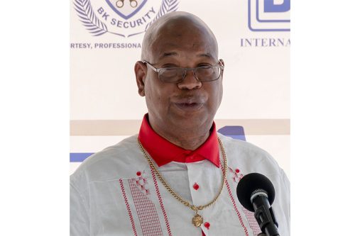Minister of Public Works, Juan Edghill