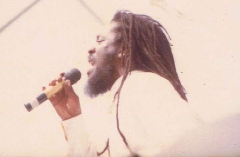 Dennis Brown at Reggae Sunsplash 1991 (Jamaica Observer photo)