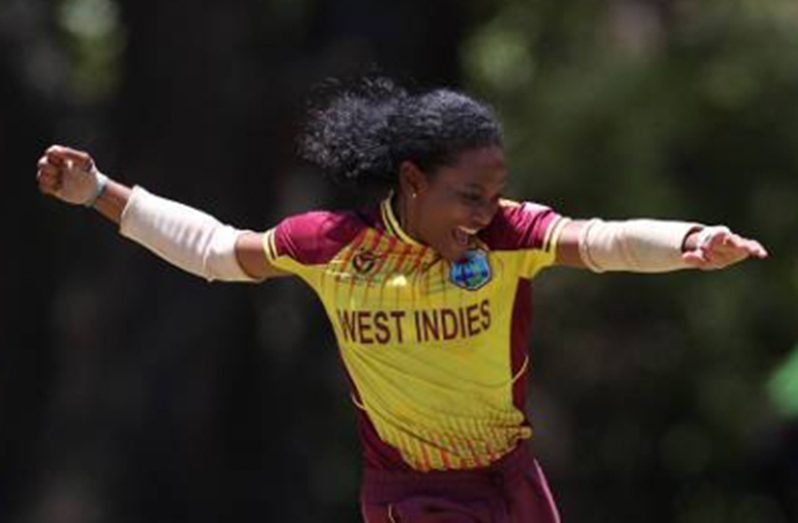 West Indies Girls Under-19 World Cup star, Zaida James.