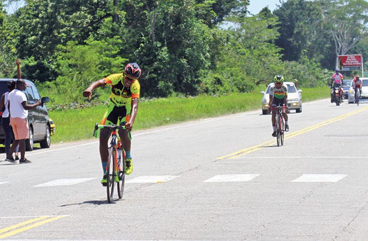 Jamual John will be among the favourites to win this weekend’s three-stage road race.