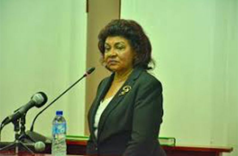 Retired Justice, Claudette Singh
