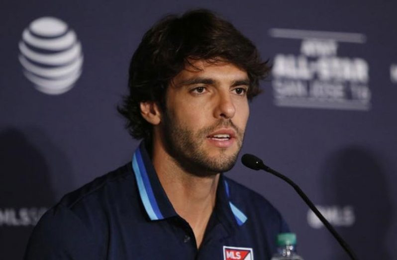 Brazilian midfielder Kaka