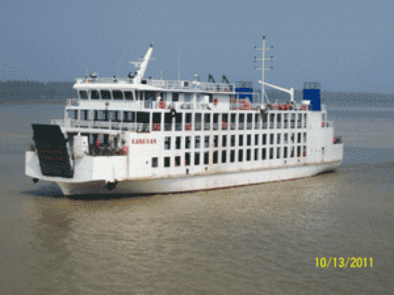 Parika/Supenaam ferry service fully operational : - both ferries ...