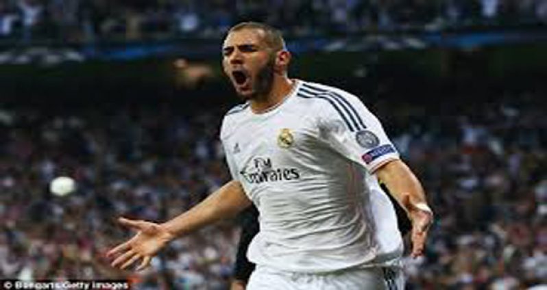 Real Madrid striker Karim Benzema