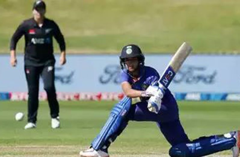 Harmanpreet Kaur scored her first fifty in close to 12 months (Photo: @BCCIWomen Twitter)