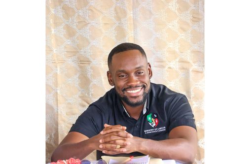 Minister of Labour and Manpower Planning, Keoma Griffith