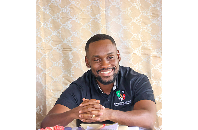 Minister of Labour and Manpower Planning, Keoma Griffith