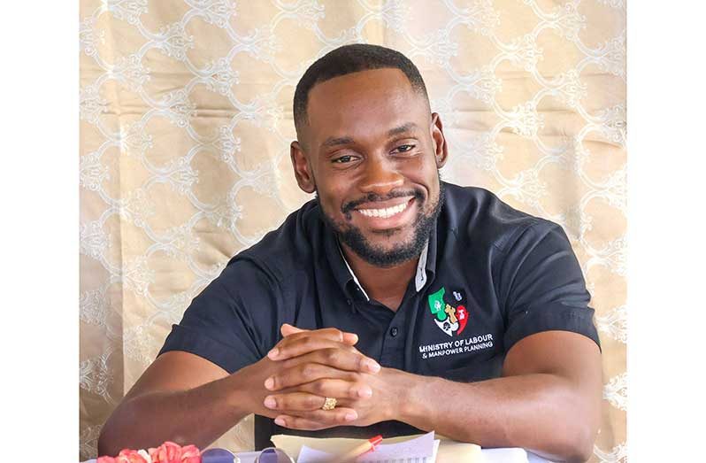 Minister of Labour and Manpower Planning, Keoma Griffith