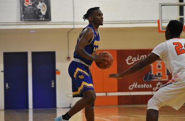 Kevon Wiggins during one of his games