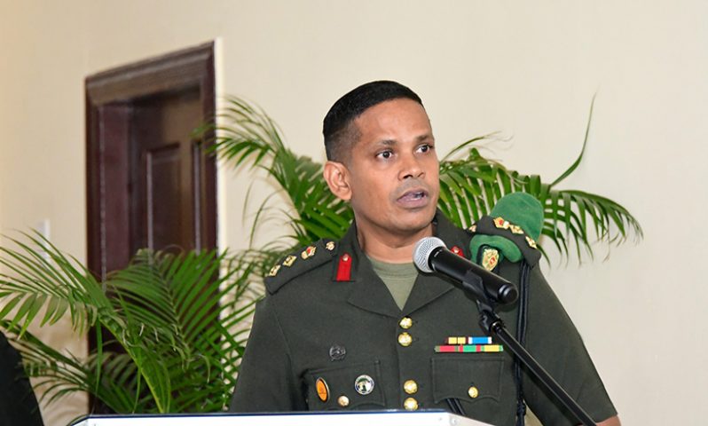 Chief-of-Staff (ag), Colonel Omar Khan