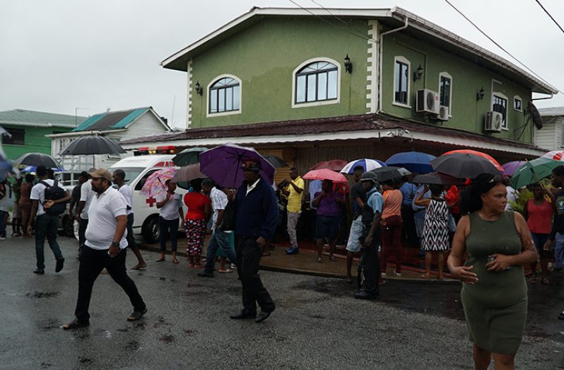 The grocery store on D’Urban Street which the two bandits attempted to rob before being killed