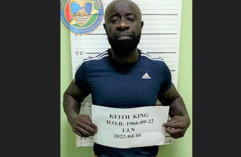 ACCUSED: Keith King