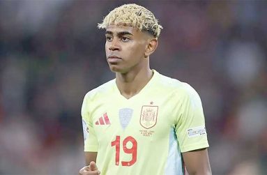 Lamine Yamal reported to Barcelona pre-season training on Monday - the day after his party