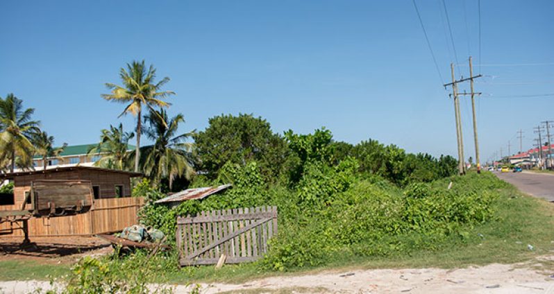 Photo shows house constructed on land that the Mohameds claim has been used by their family since 1944