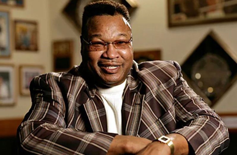 Former world boxing champion Larry Holmes
