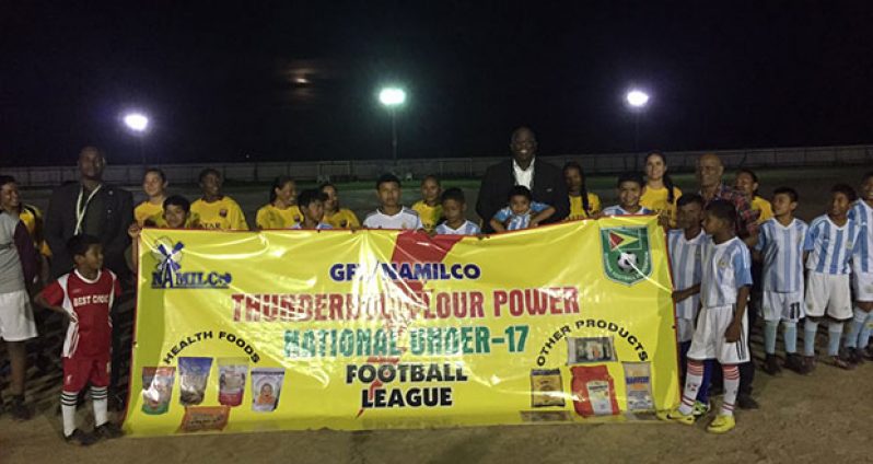 Launch of RFA-leg of the GFF-NAMILCO Thunderbolt Flour Power National Under-17 Tournament in Lethem.
