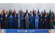 President, Dr. Irfaan Ali and his CARICOM counterparts, on Friday, attended the Brazil–Caribbean Summit 2025 with President Luis Inacio 'Lula' Da Silva, at the Itamaraty Palace in Brasília (CARICOM photo)