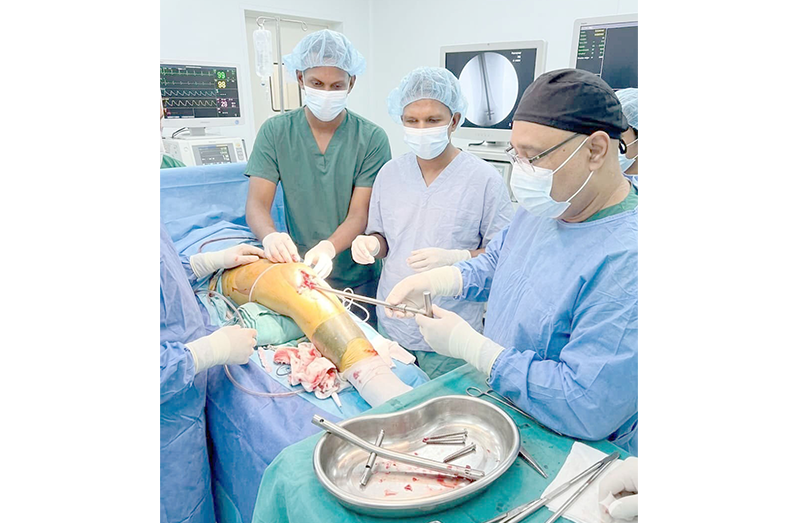Residents of Region Two now have access to orthopaedic surgeries at the Lima Regional Hospital