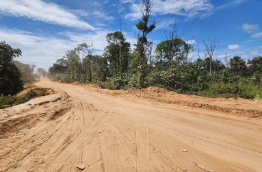 The road leading into the village of Madewini (Samuel Maughn Photos)