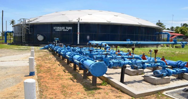 Lima water plant in Essequibo, Region 2