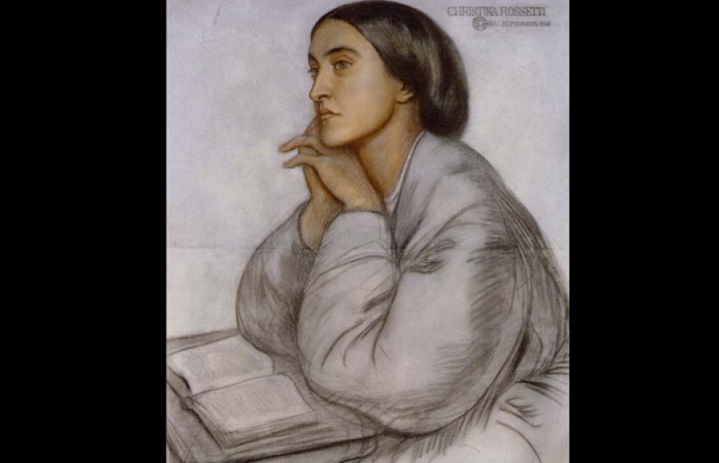 Christina Rossetti, painted by Dante Gabriel Rossetti