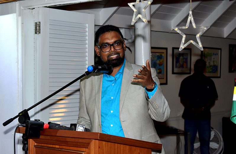President, Dr. Irfaan Ali (Elvin Croker photo)