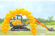 The new mini-excavator