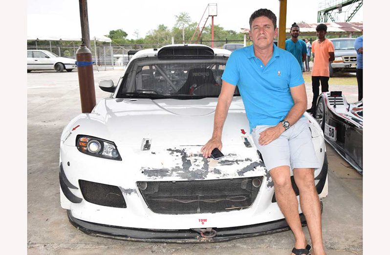 Caribbean motor-racing champion, Mark Vieira
