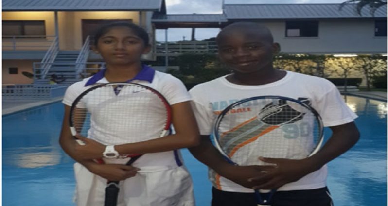Shivani Persaud and Mark McDonald are crowned winners.