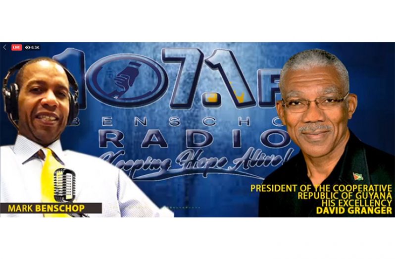 Straight Up with Mark Benschop. Featuring President of the Cooperative Republic of Guyana Honorable David Arthur Granger