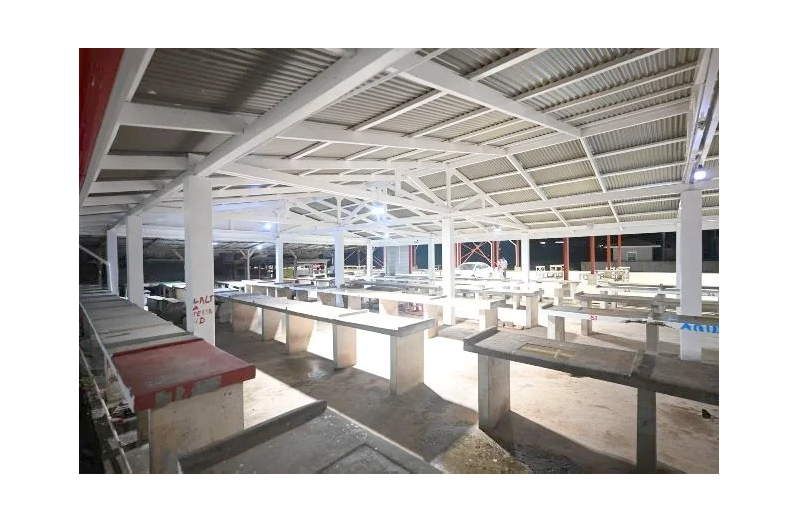 The newly constructed Leonora Market