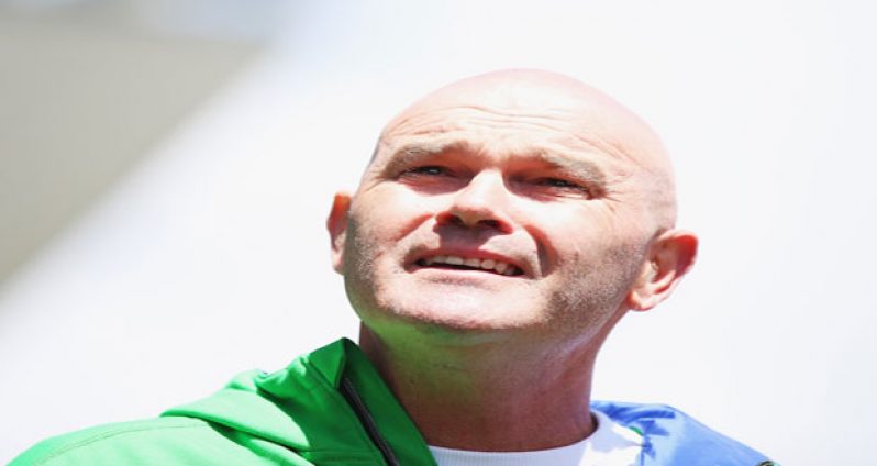 Martin Crowe was at Eden Park in Auckland yesterday where he spoke to the media.