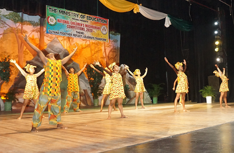 A cultural presentation by the National School of Dance