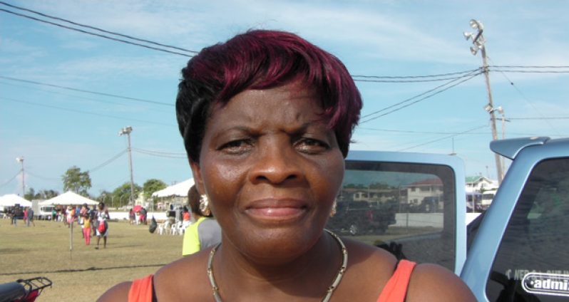 President of Henrietta FC Maxine Stewart