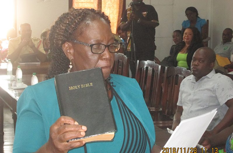 Re-elected Mayor Winifred Haywood pledges to return New Amsterdam to its former glory