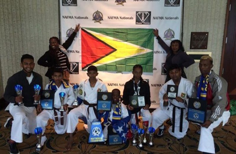 Medal winners who competed in the North American Federation of Martial Arts International Championships