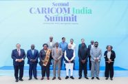 CARICOM leaders, India’s Prime Minister, Shri Narendra Modi and CARICOM Secretary General Carla Barnett met on Wednesday to discuss areas of collaboration and other matters