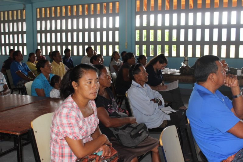 A section of the gathering at the meeting