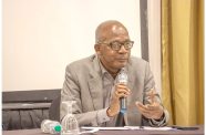 Minister of Labour, Joseph Hamilton (MoL photo)