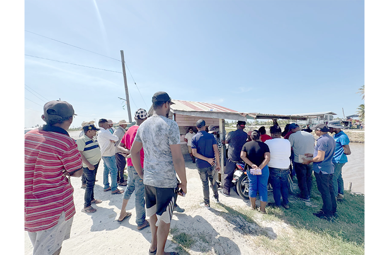 Member of Parliament Zamal Hussain, on Wednesday, provided Black Bush Polder residents with an update on ongoing road upgrades in the area