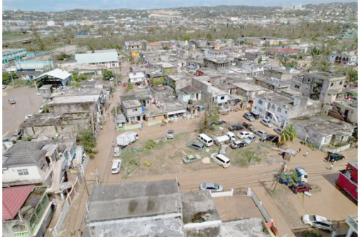 melissa A drone view shows streets covered with mud, after Hurricane Melissa passed the Catherine Hall community in Montego Bay, Jamaica, on October 29 (Sandra Stojanovic/Reuters)
