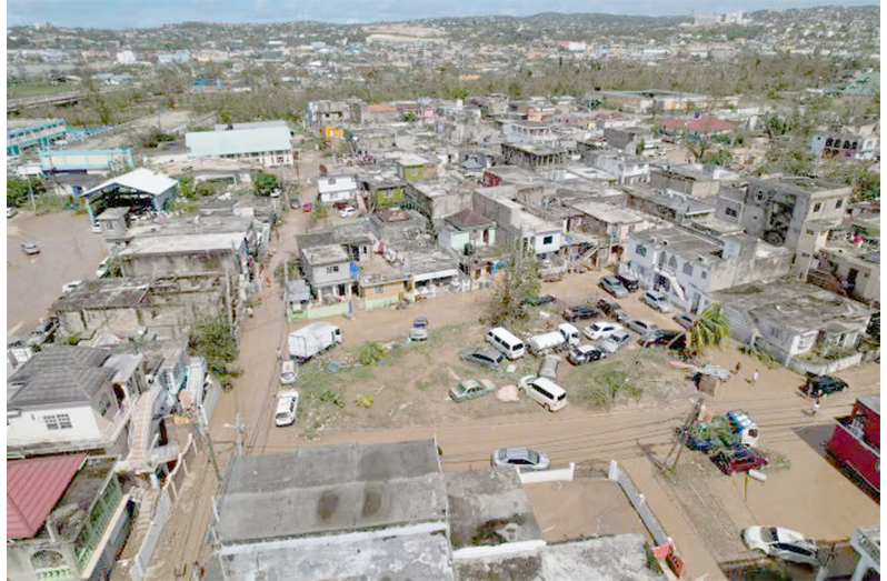 melissa A drone view shows streets covered with mud, after Hurricane Melissa passed the Catherine Hall community in Montego Bay, Jamaica, on October 29 (Sandra Stojanovic/Reuters)